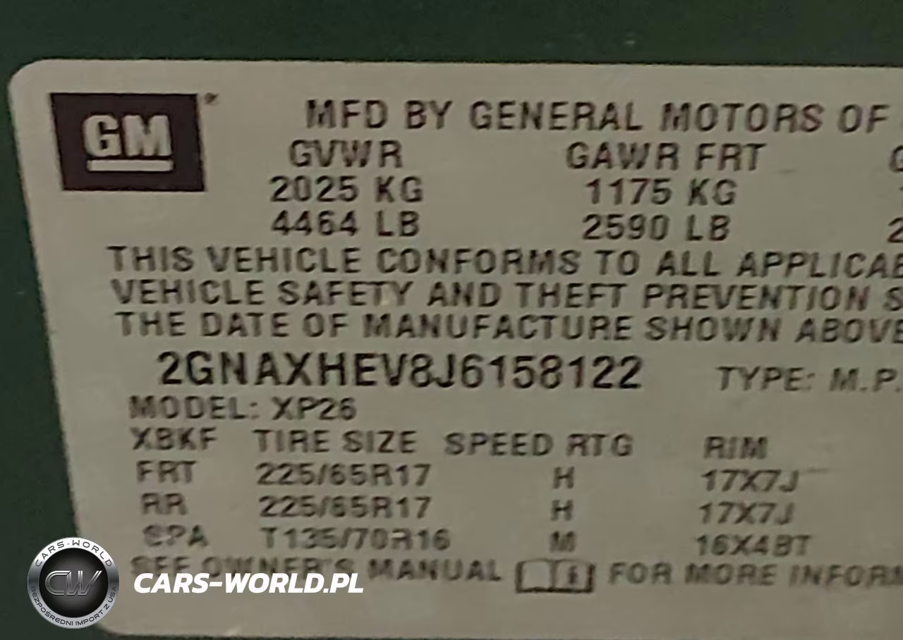 2018 Chevrolet Equinox Ls VIN:2GNAXHEV8J6158122 - 9