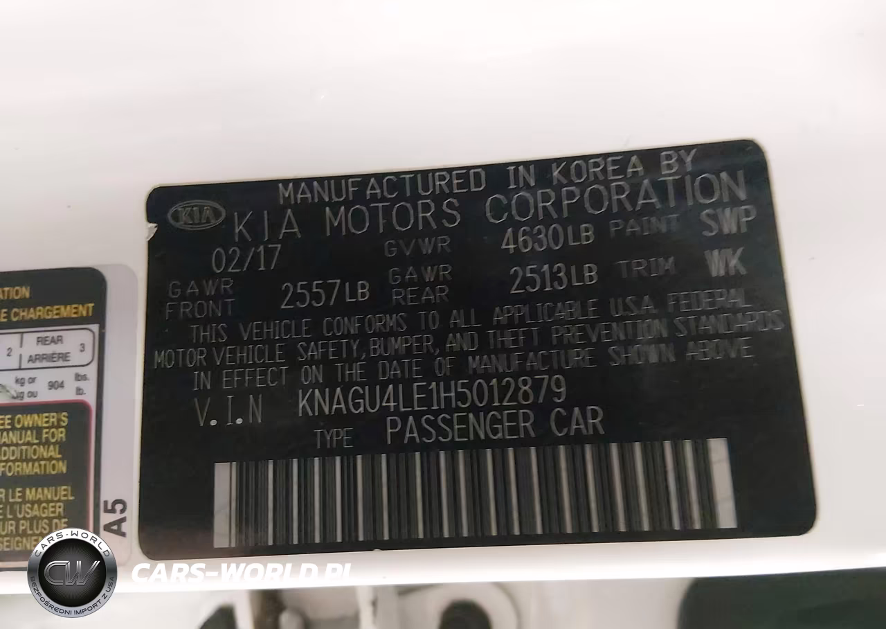 2017 Kia Optima Hybrid Ex VIN:KNAGU4LE1H5012879 - 9