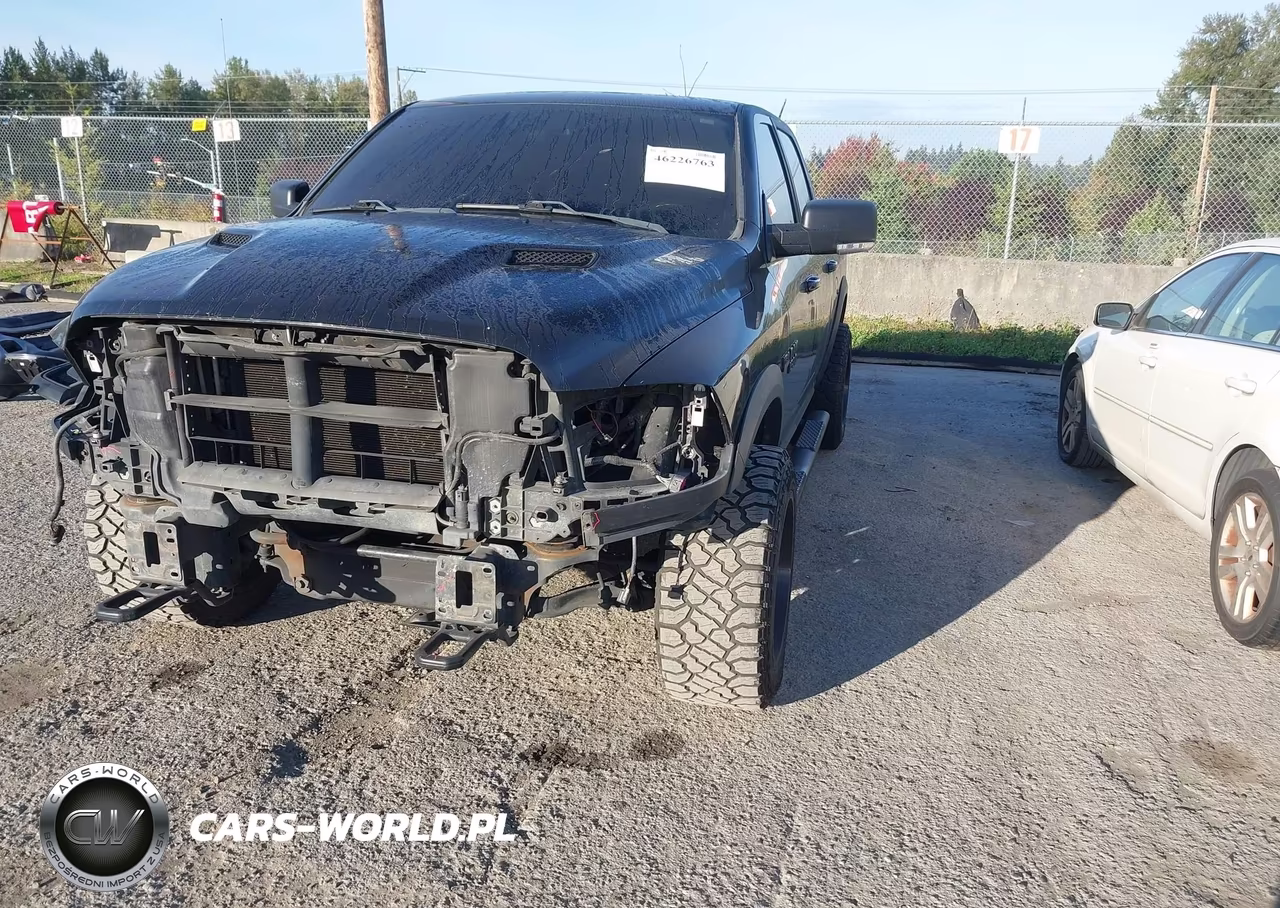 2016 Ram 1500 Rebel VIN:1C6RR7YT4GS395780 - 2