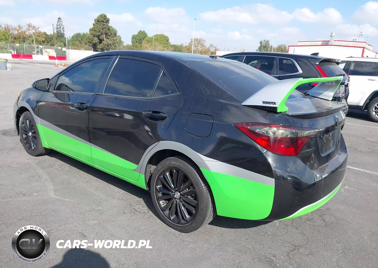 2014 Toyota Corolla S Plus VIN:5YFBURHE5EP002437 - 3