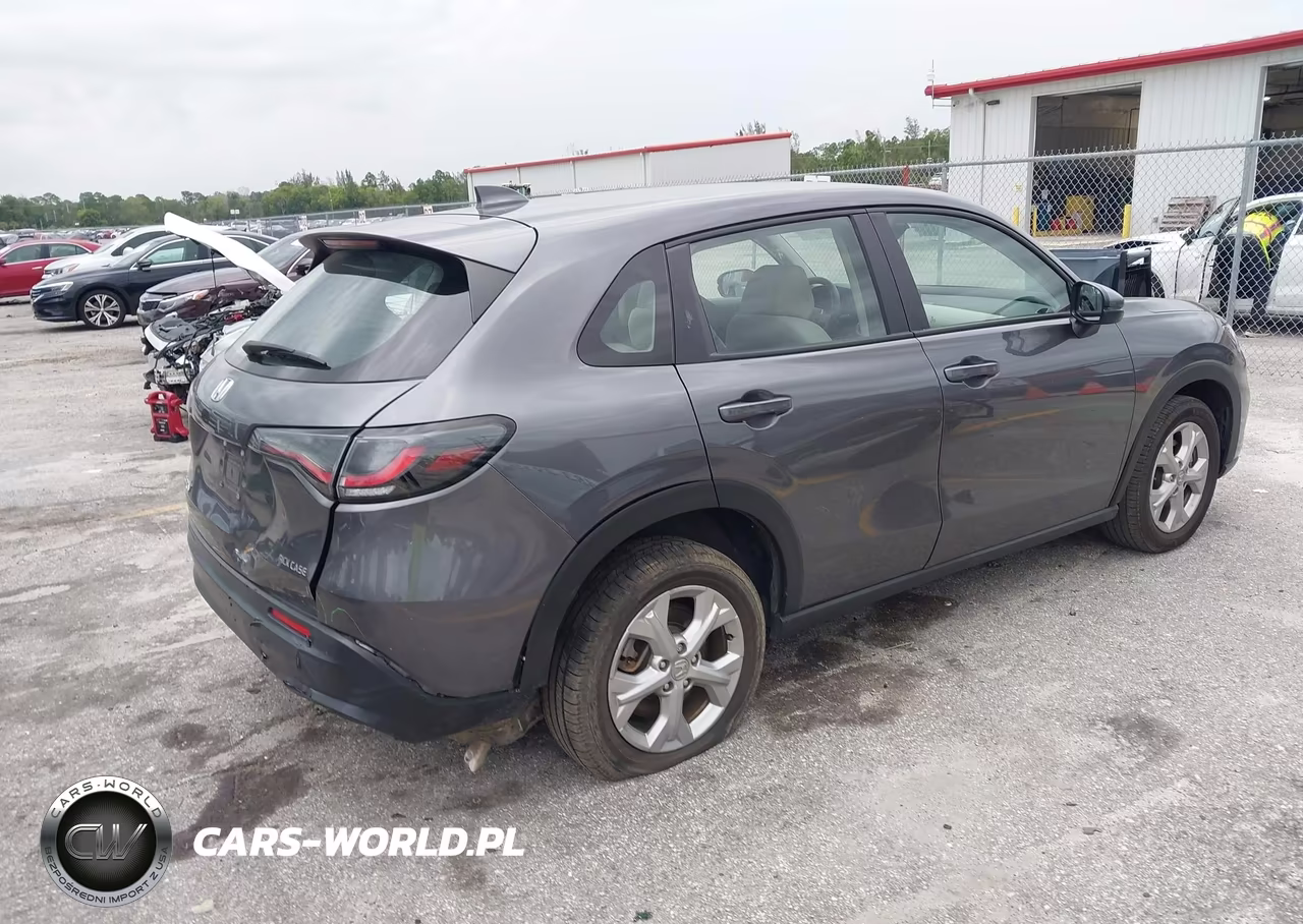 2024 Honda Hr-V 2Wd Lx VIN:3CZRZ1H38RM710494 - 4