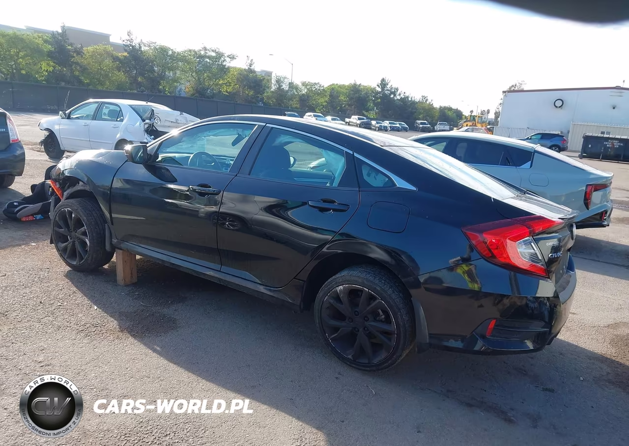 2020 Honda Civic Sport VIN:2HGFC2F86LH535068 - 3