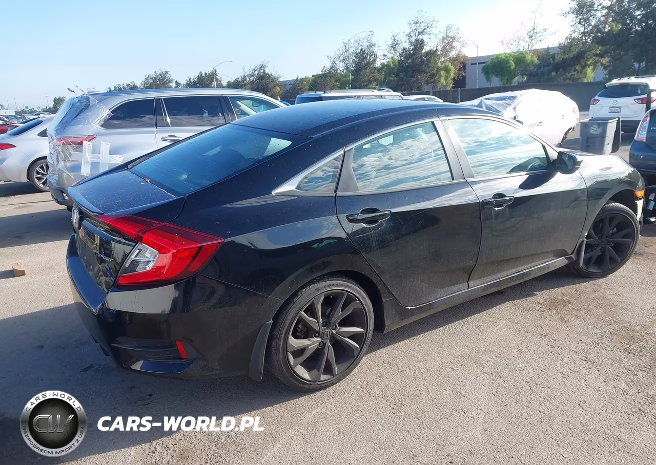 2020 Honda Civic Sport VIN:2HGFC2F86LH535068 - 4