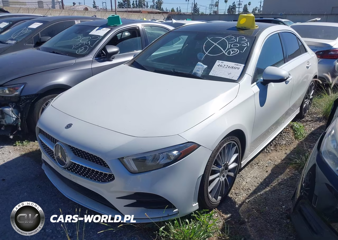 2020 Mercedes-Benz A 220 VIN:W1K3G4EB3LW043619 - 2