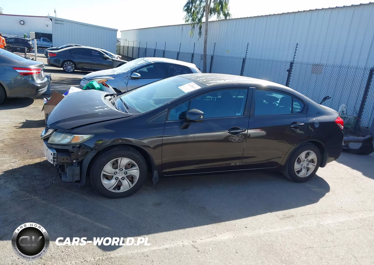 2013 Honda Civic Lx VIN:2HGFB2F5XDH588186 - 18