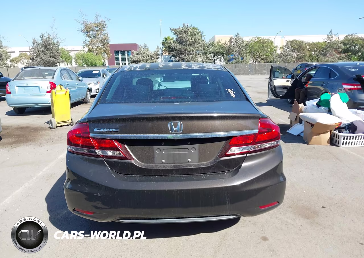 2013 Honda Civic Lx VIN:2HGFB2F5XDH588186 - 20