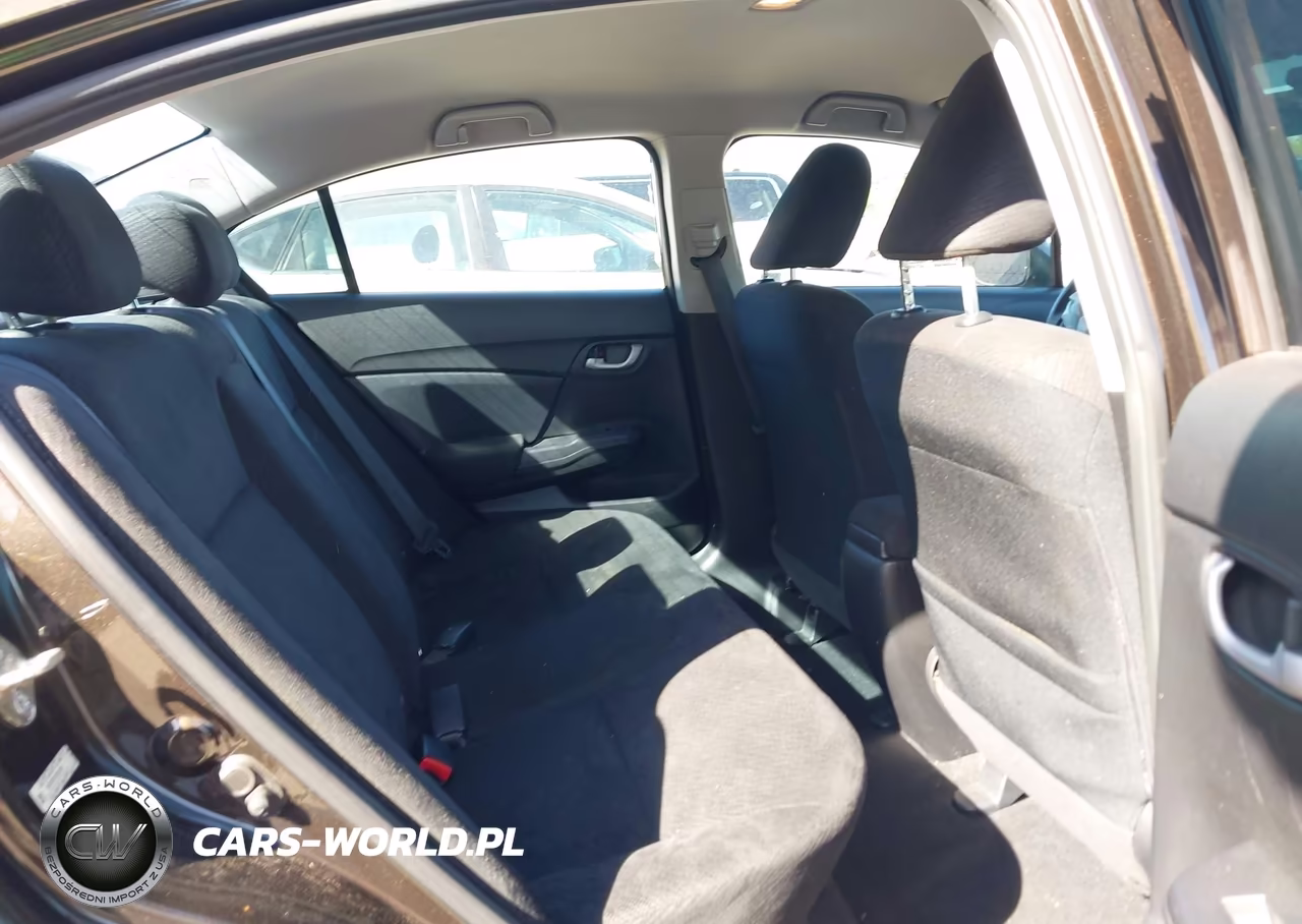 2013 Honda Civic Lx VIN:2HGFB2F5XDH588186 - 8