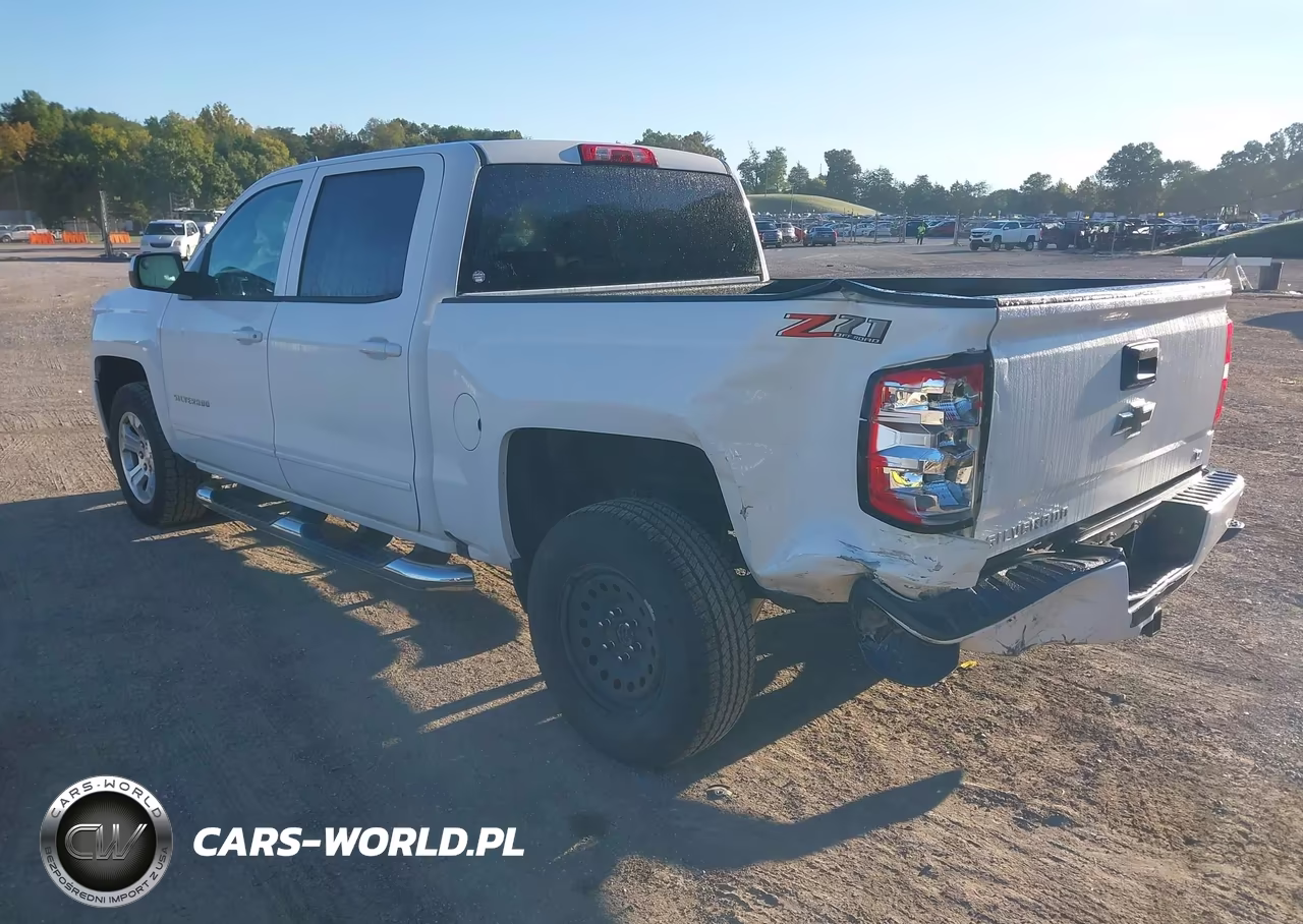 2018 Chevrolet Silverado 1500 2Lt VIN:3GCUKREC7JG556581 - 3
