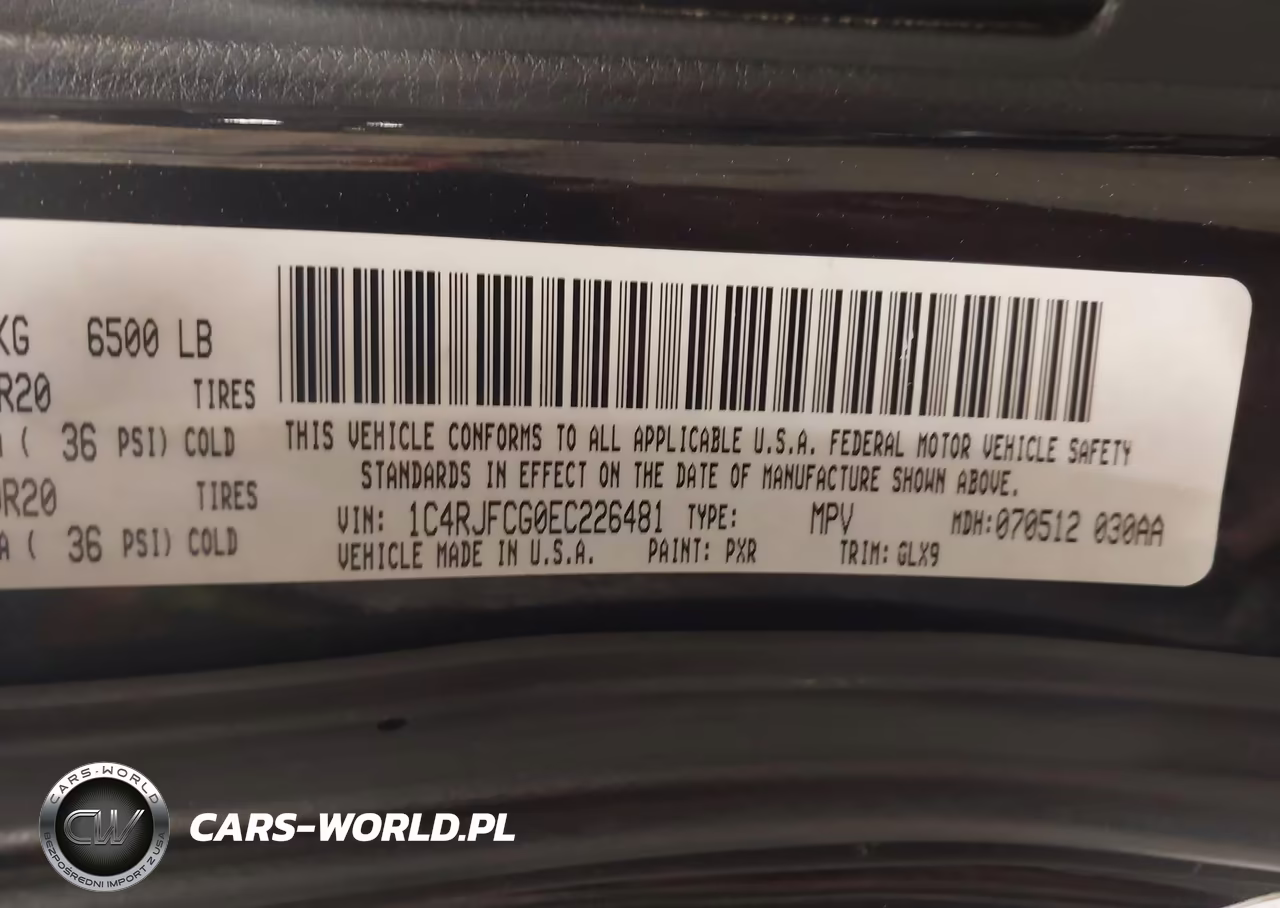 2014 Jeep Grand Cherokee Overland VIN:1C4RJFCG0EC226481 - 9