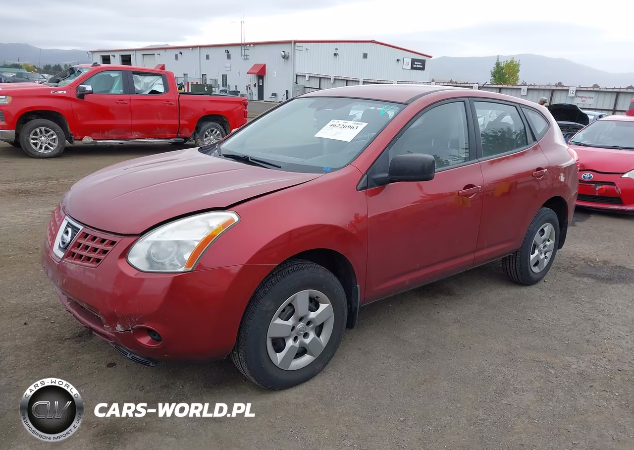 2008 Nissan Rogue S VIN:JN8AS58V88W127135 - 2