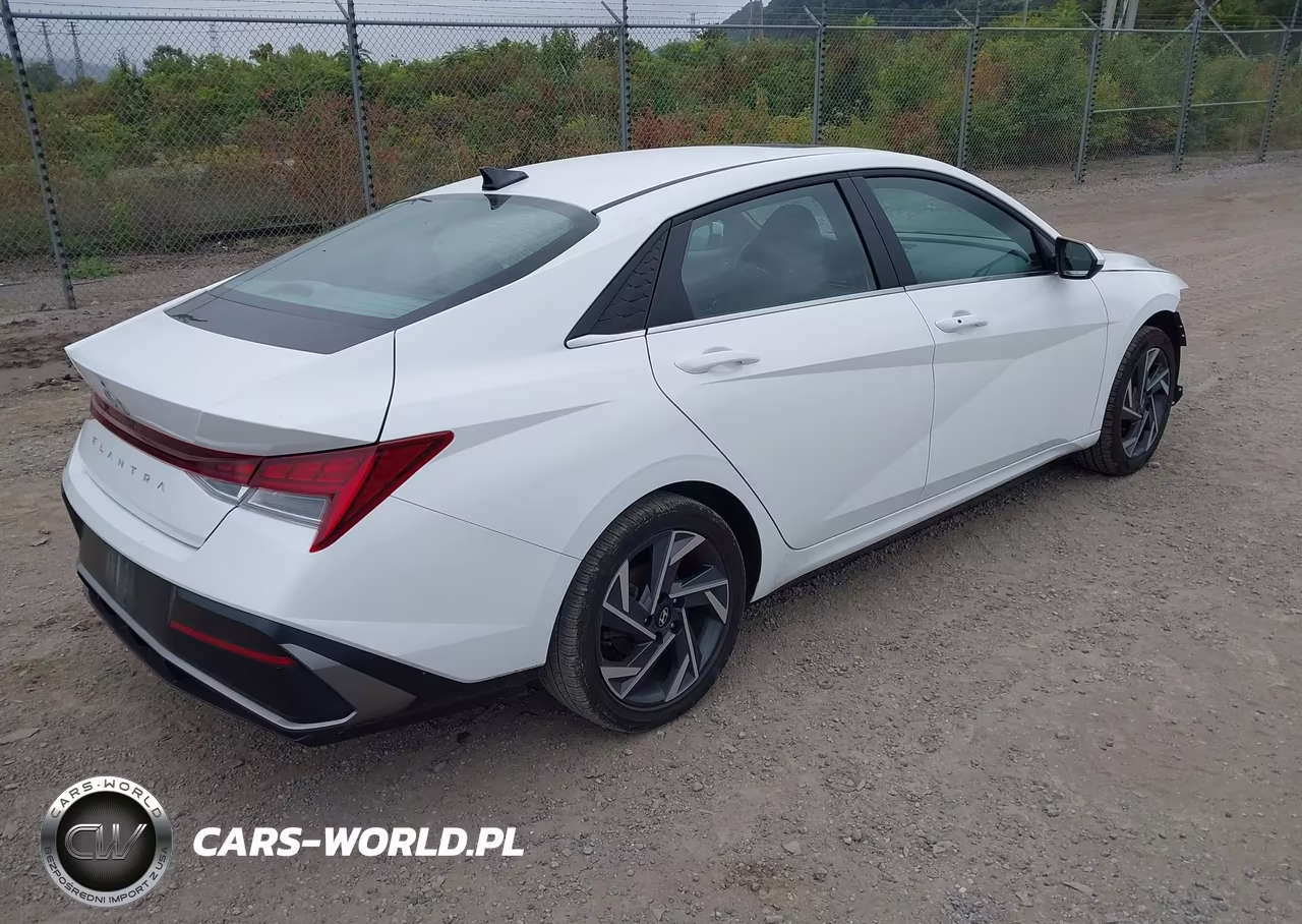 2025 Hyundai Elantra Sel Convenience VIN:KMHLS4DGXSU914141 - 4