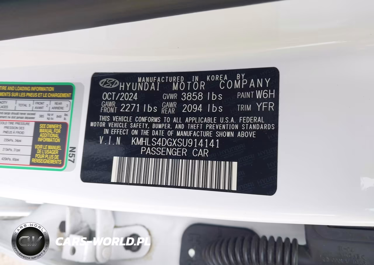 2025 Hyundai Elantra Sel Convenience VIN:KMHLS4DGXSU914141 - 9