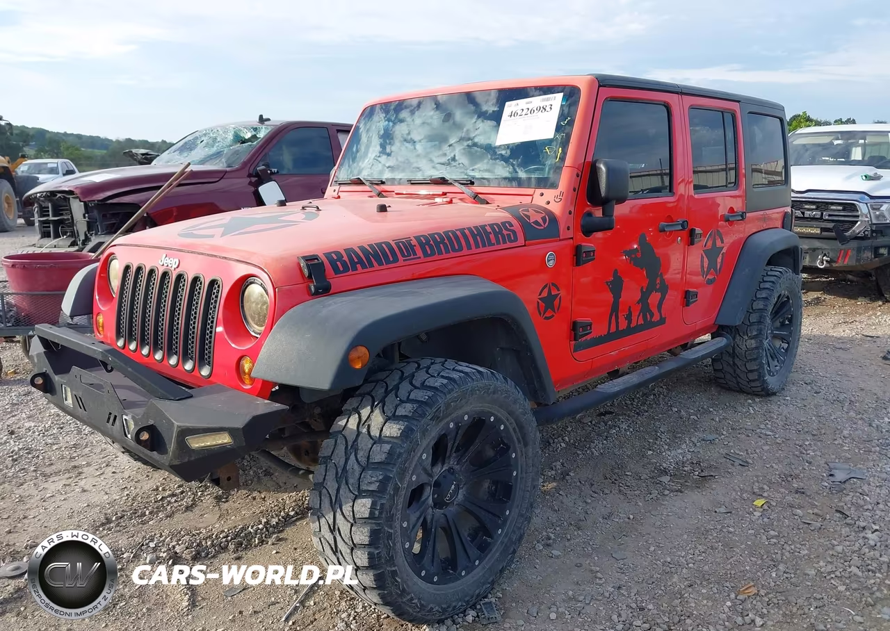 2013 Jeep Wrangler Unlimited Sport VIN:1C4BJWDG1DL648872 - 2