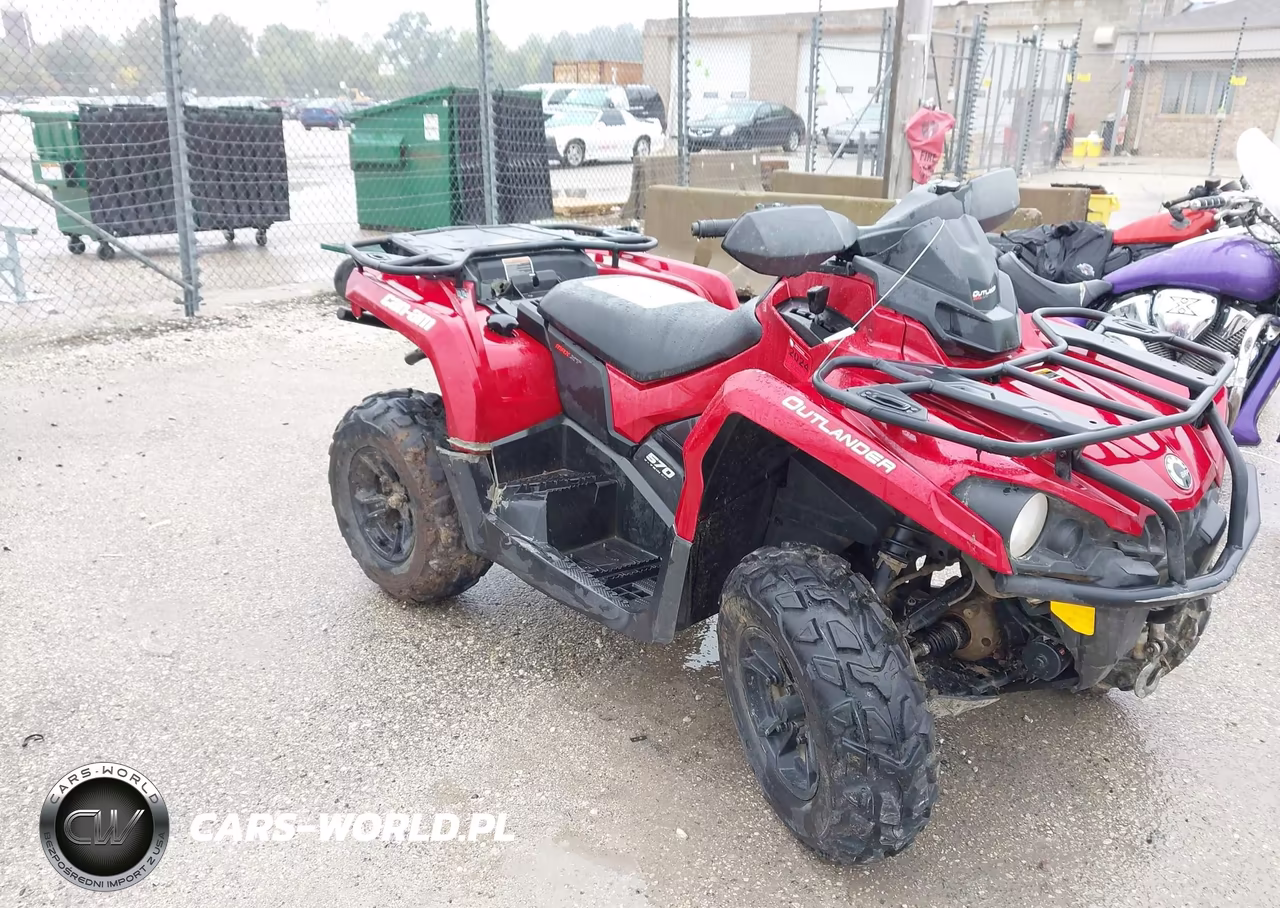 2018 Can-Am Outlander Max Xt 570 VIN:3JBLPAT40JJ001567 - 1