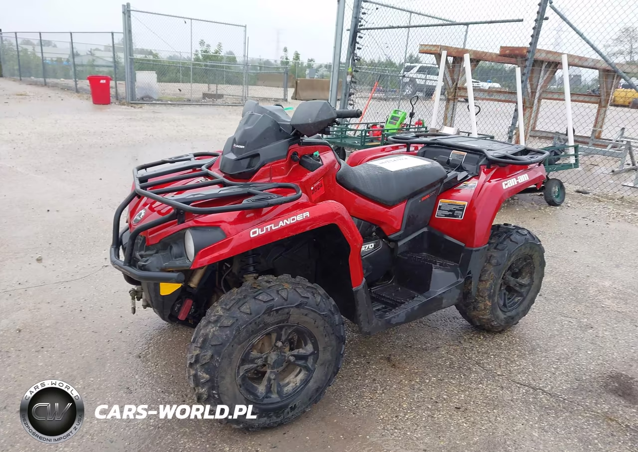 2018 Can-Am Outlander Max Xt 570 VIN:3JBLPAT40JJ001567 - 2