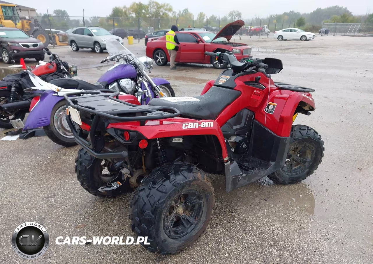 2018 Can-Am Outlander Max Xt 570 VIN:3JBLPAT40JJ001567 - 4