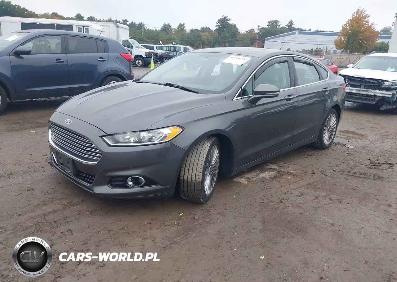 2015 Ford Fusion Titanium VIN:3FA6P0K91FR310111 - 2
