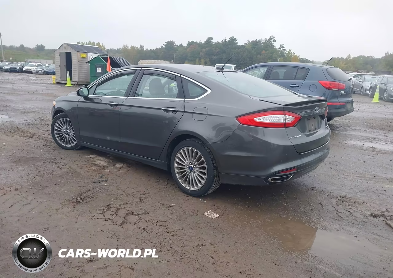 2015 Ford Fusion Titanium VIN:3FA6P0K91FR310111 - 3