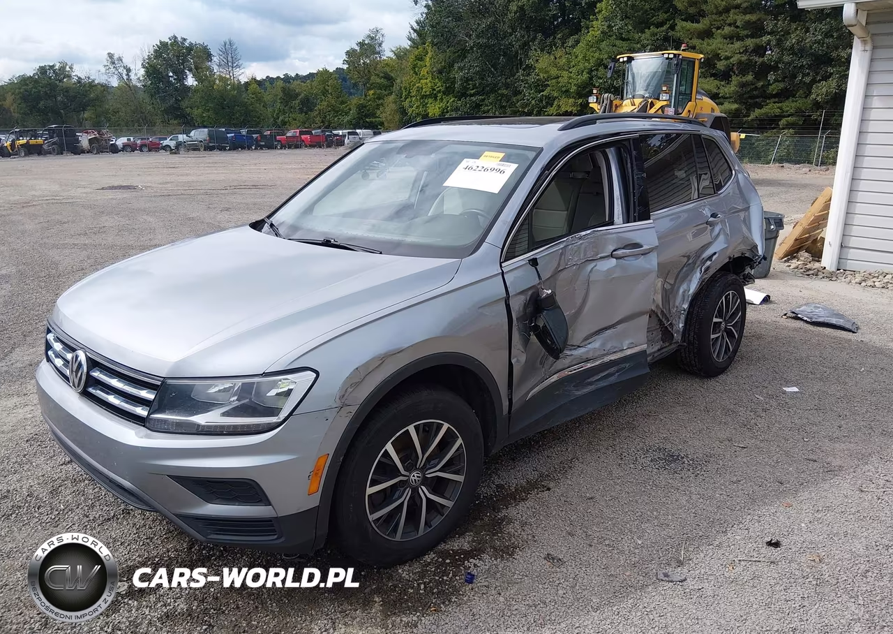 2020 Volkswagen Tiguan 2.0T Se-2.0T Se R-Line Black-2.0T Sel VIN:3VV2B7AX3LM032533 - 2