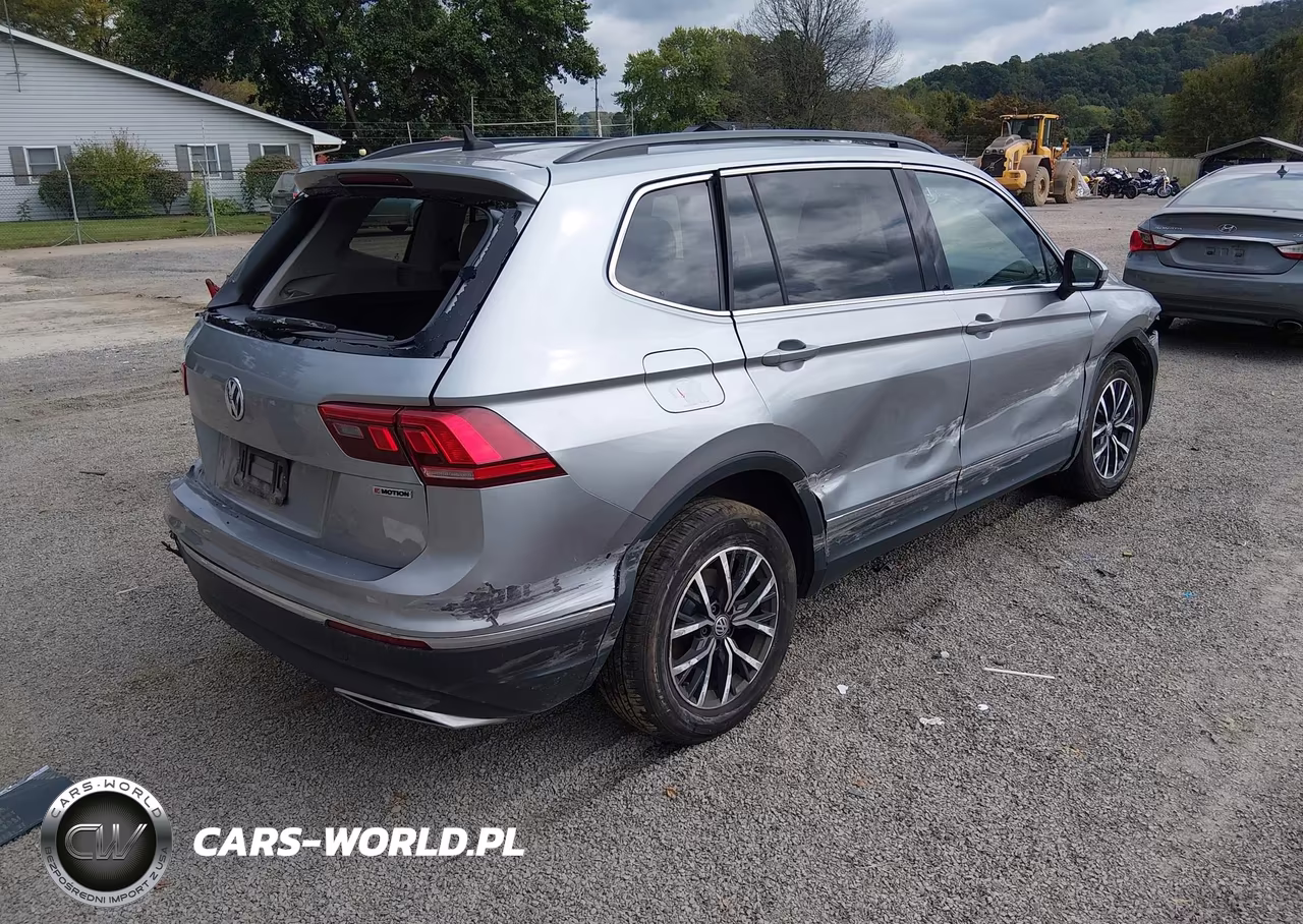 2020 Volkswagen Tiguan 2.0T Se-2.0T Se R-Line Black-2.0T Sel VIN:3VV2B7AX3LM032533 - 4