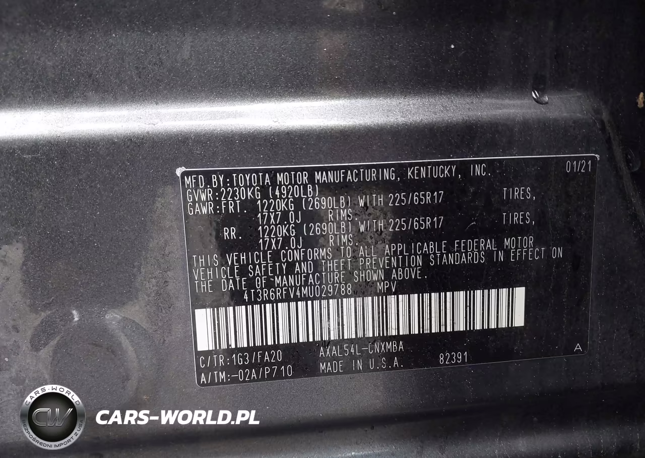 2021 Toyota Rav4 Hybrid Xle VIN:4T3R6RFV4MU029788 - 9