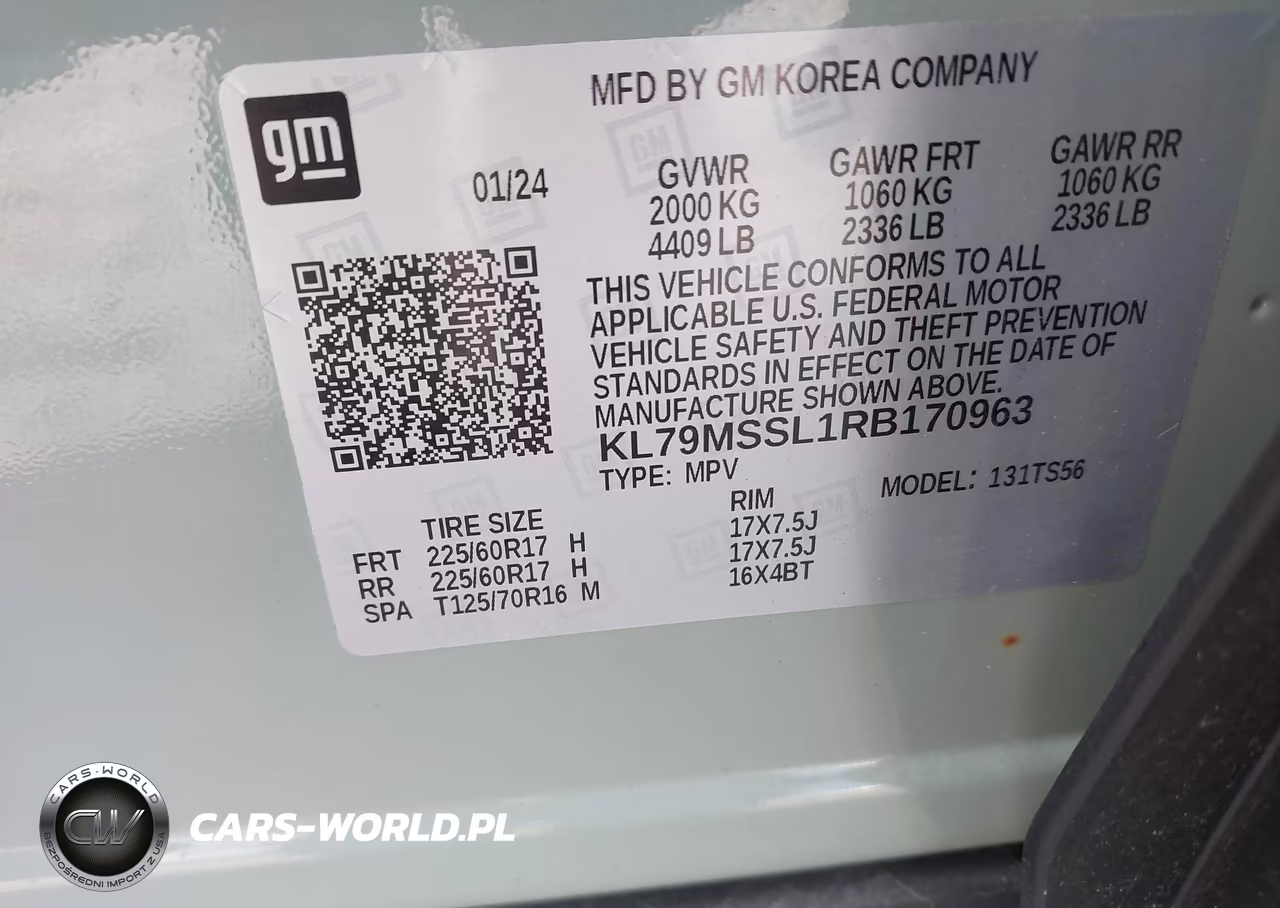 2024 Chevrolet Trailblazer Awd Activ VIN:KL79MSSL1RB170963 - 9