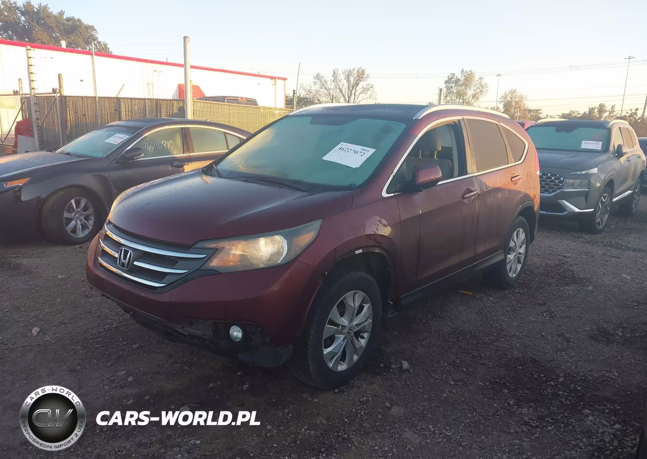 2013 Honda Cr-V Ex-L VIN:5J6RM4H73DL048837 - 2