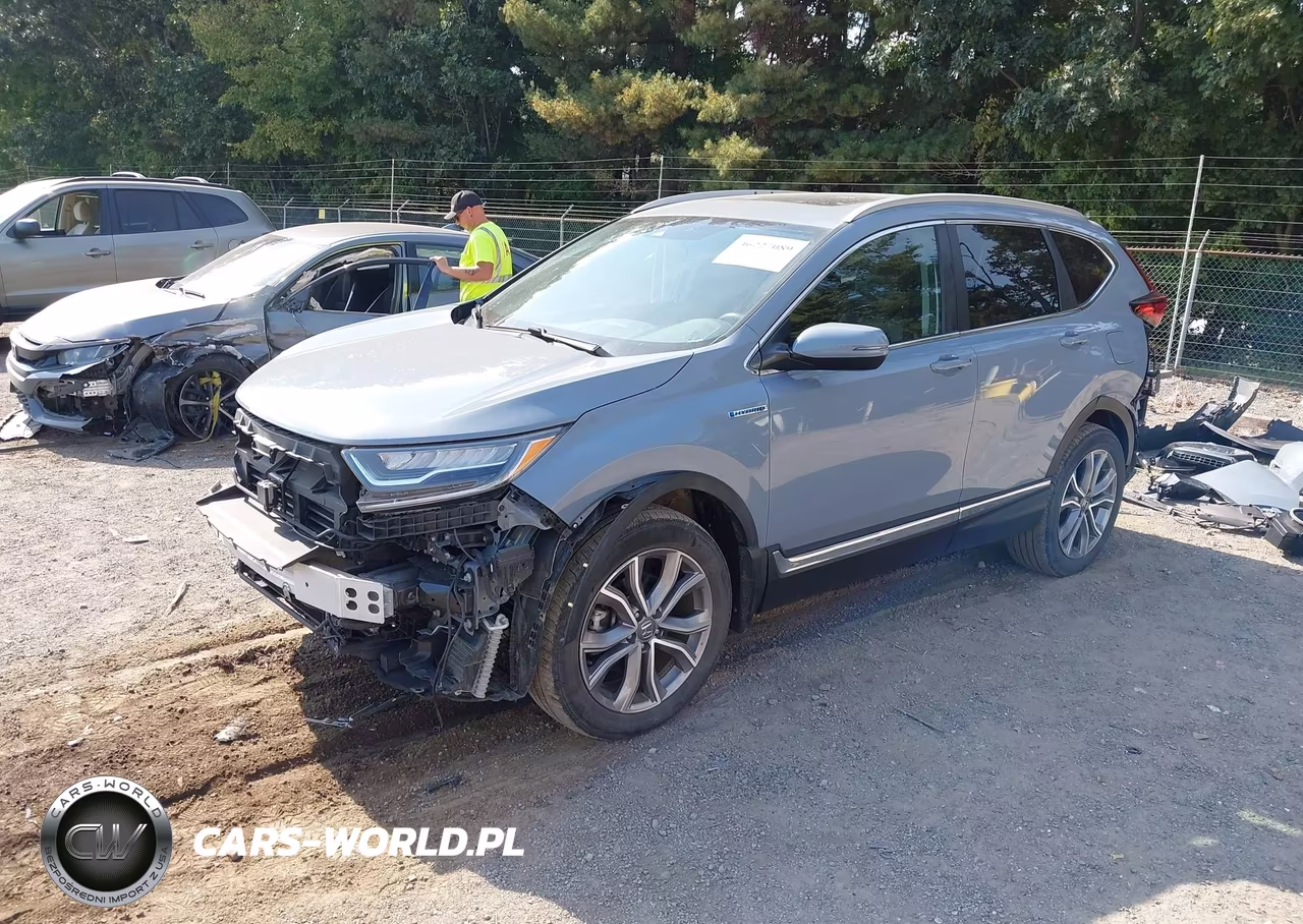 2022 Honda Cr-V Hybrid Touring VIN:5J6RT6H90NL002402 - 2