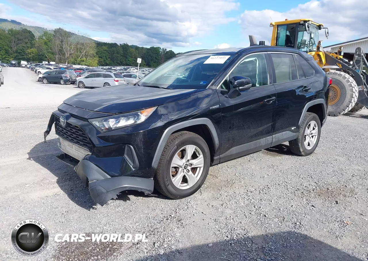 2019 Toyota Rav4 Hybrid Le VIN:2T3MWRFV6KW007332 - 2
