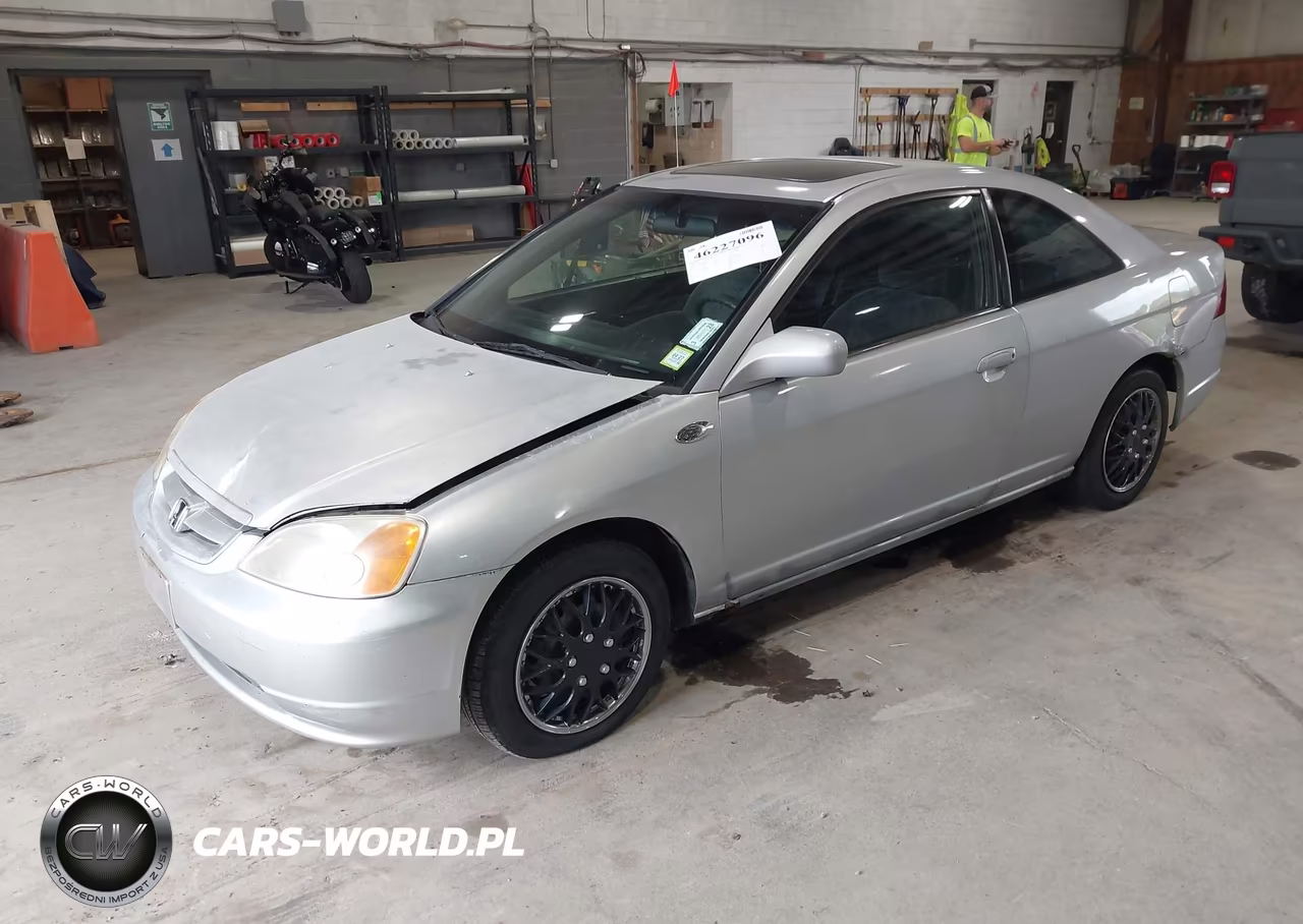 2002 Honda Civic Ex VIN:1HGEM21932L021415 - 2