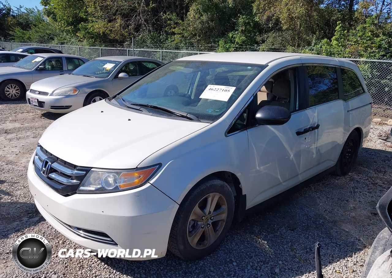 2016 Honda Odyssey Lx VIN:5FNRL5H23GB103345 - 2