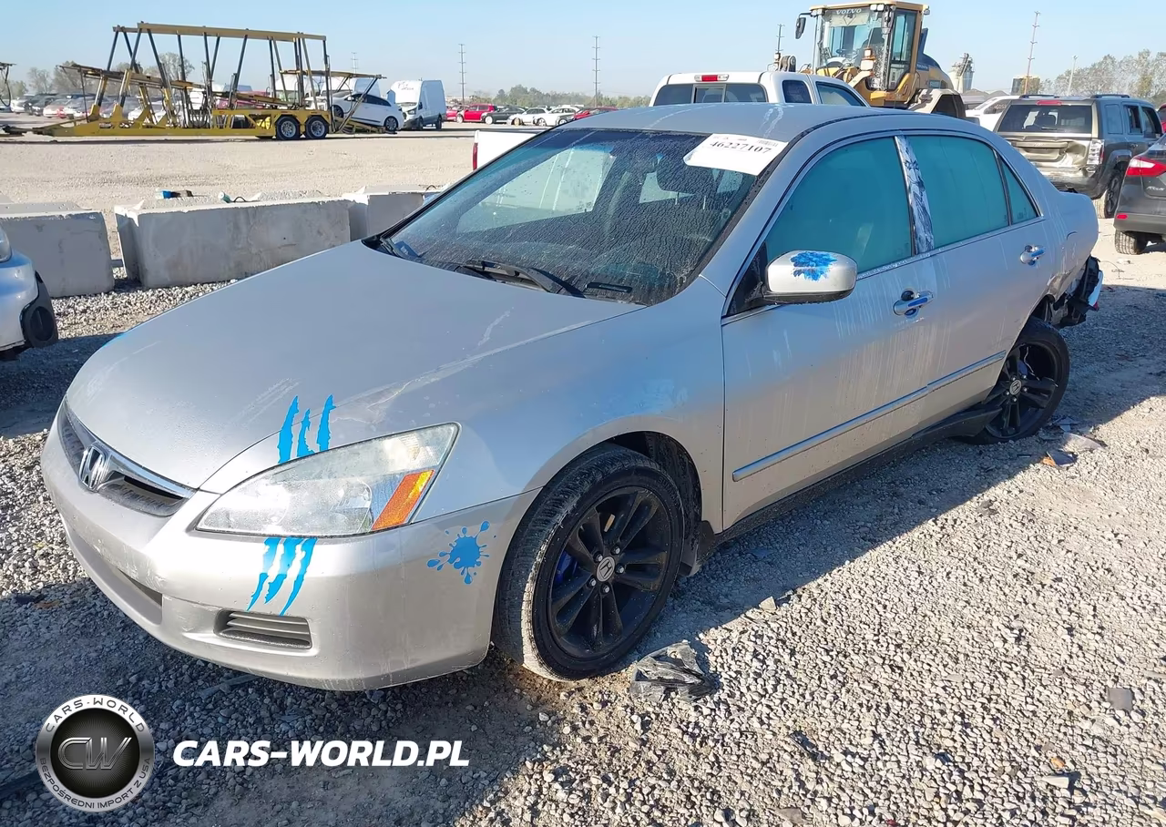 2007 Honda Accord 2.4 Lx VIN:3HGCM56487G708383 - 2