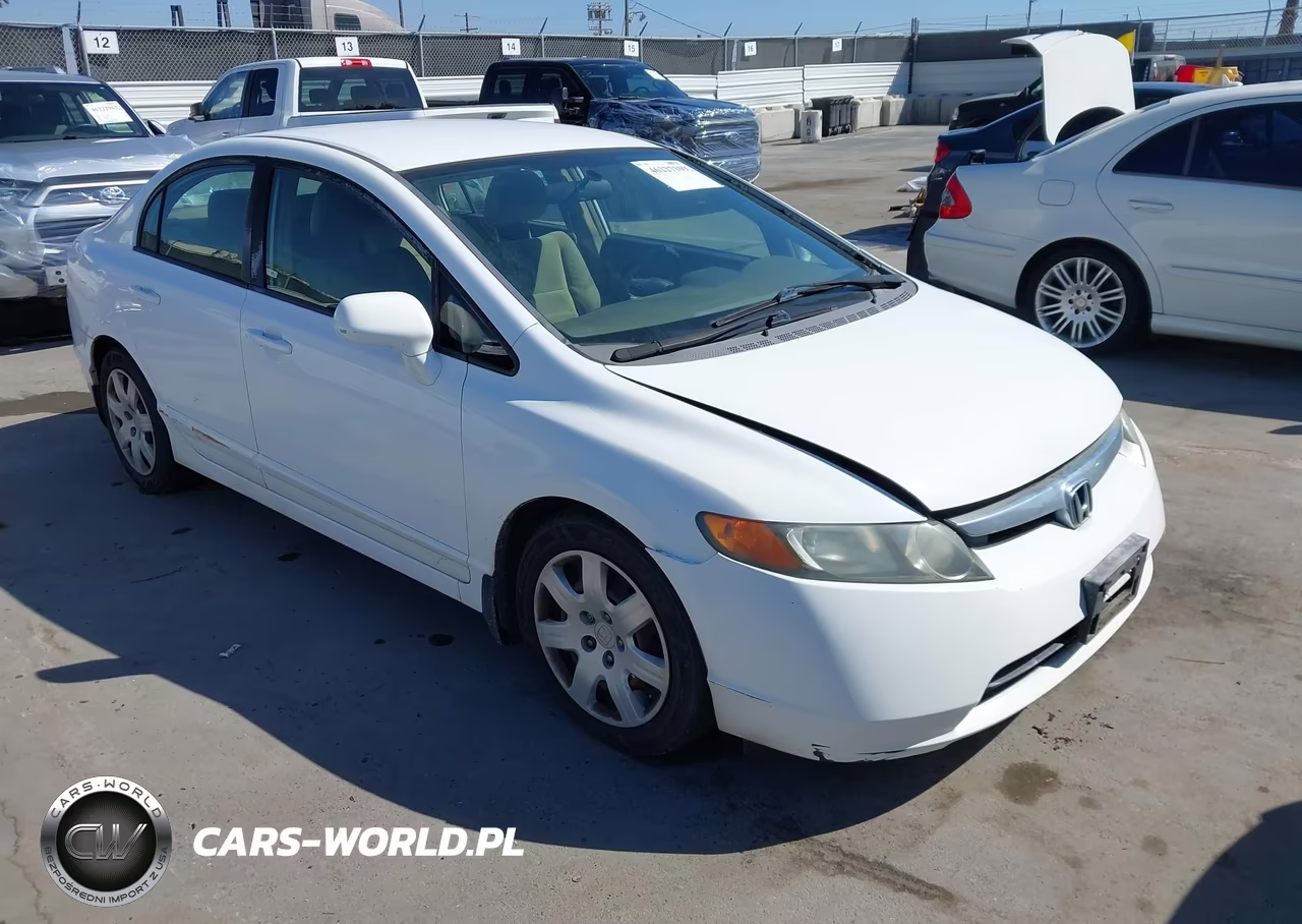 2008 Honda Civic Lx VIN:2HGFA16548H348537 - 1