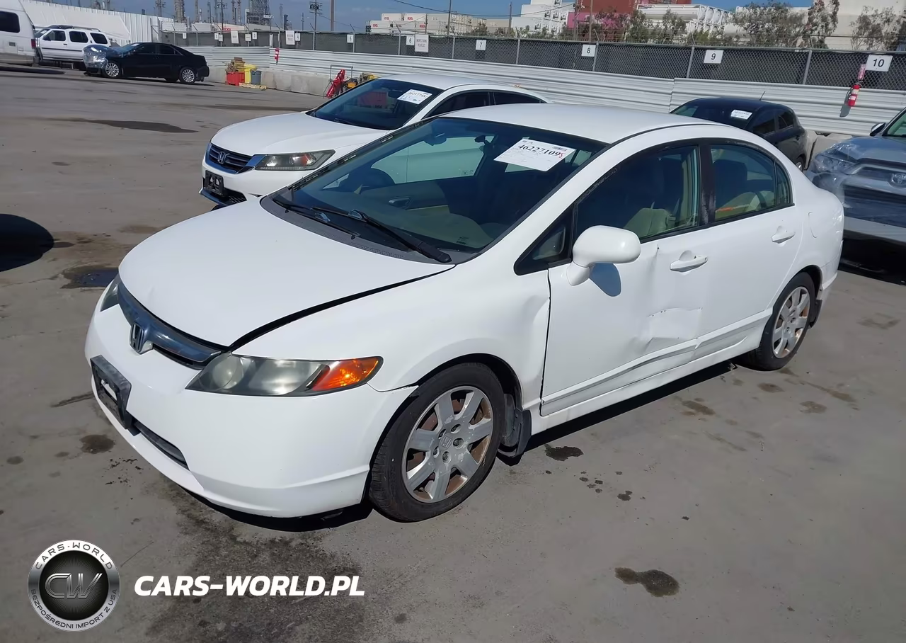 2008 Honda Civic Lx VIN:2HGFA16548H348537 - 2
