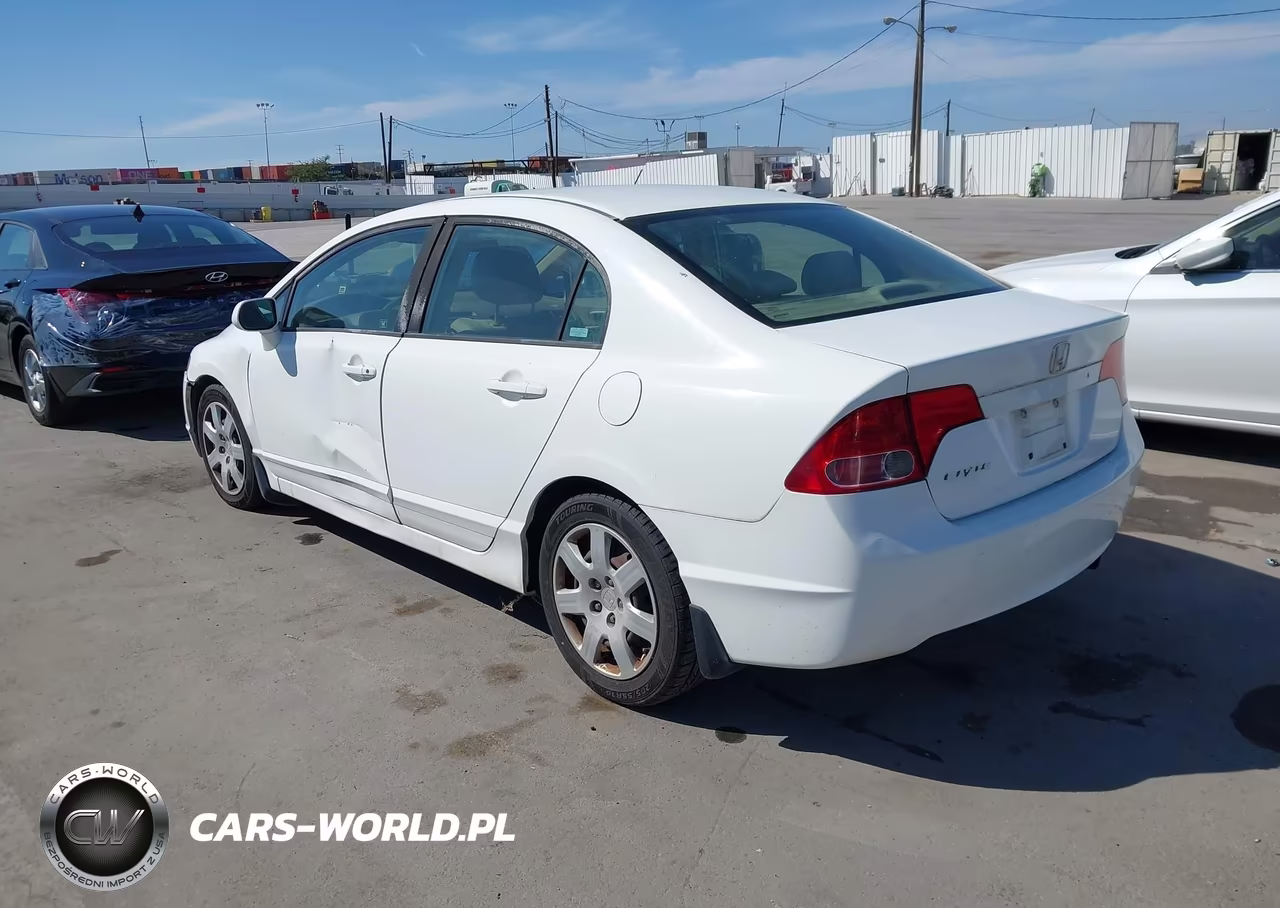 2008 Honda Civic Lx VIN:2HGFA16548H348537 - 3