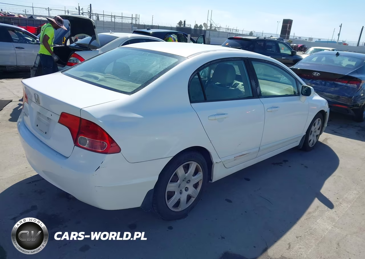 2008 Honda Civic Lx VIN:2HGFA16548H348537 - 4
