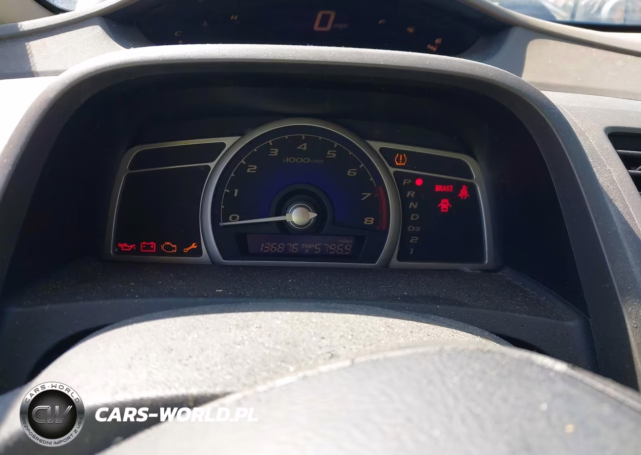 2008 Honda Civic Lx VIN:2HGFA16548H348537 - 7