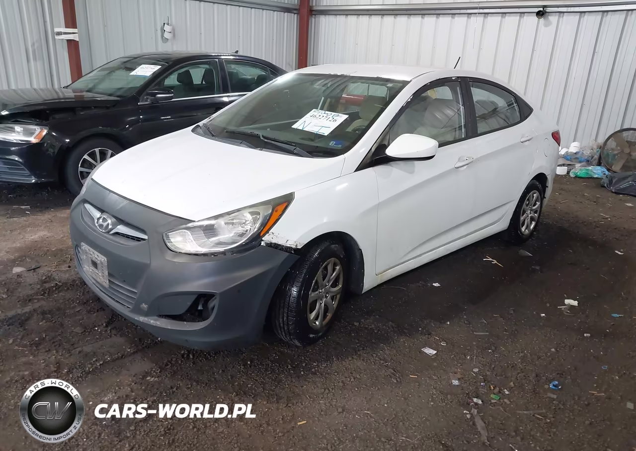2013 Hyundai Accent Gls VIN:KMHCT4AE3DU506096 - 2