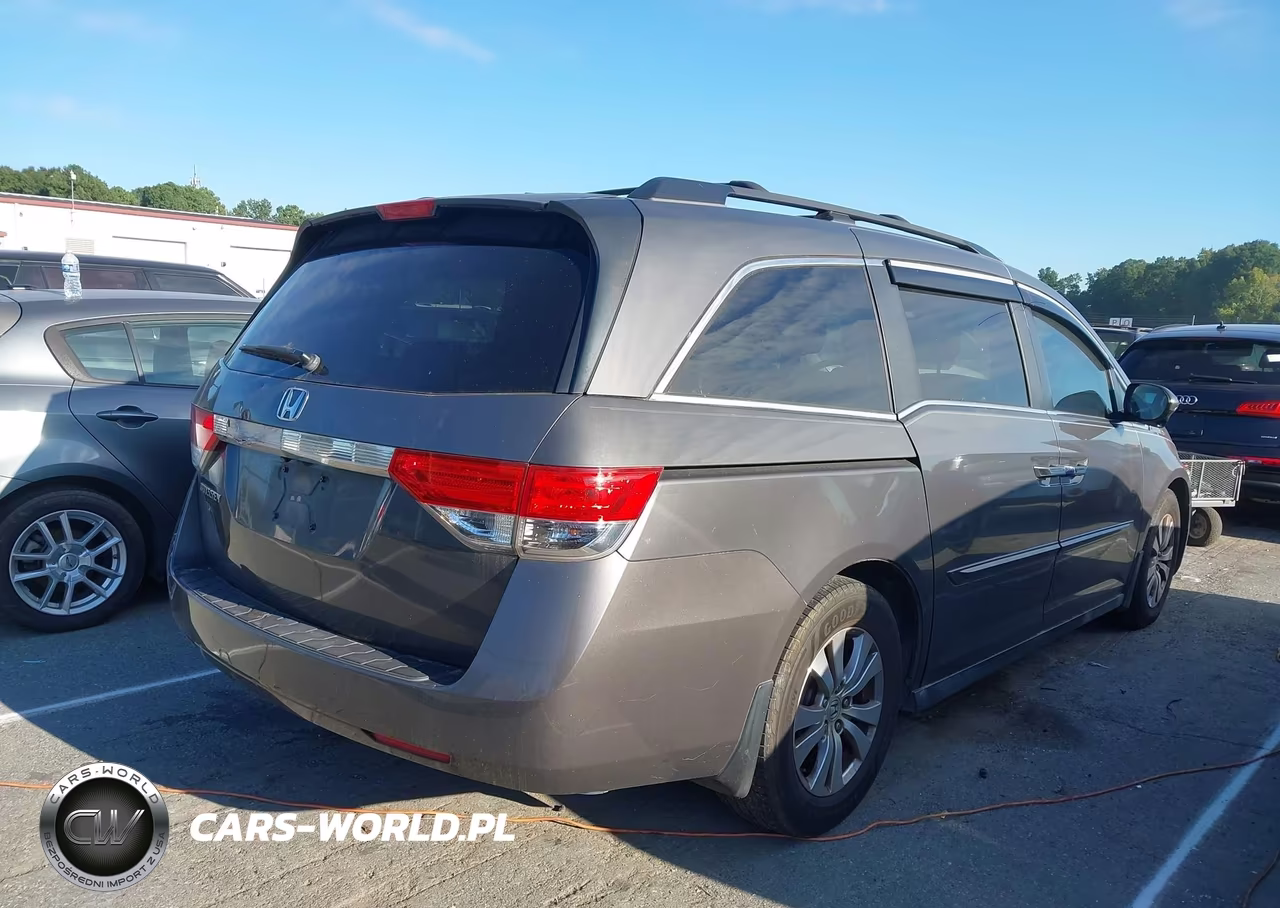 2014 Honda Odyssey Ex-L VIN:5FNRL5H64EB017090 - 4