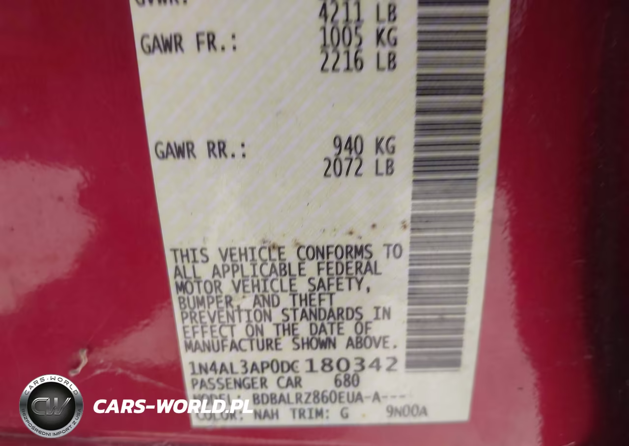 2013 Nissan Altima 2.5 S VIN:1N4AL3AP0DC180342 - 9