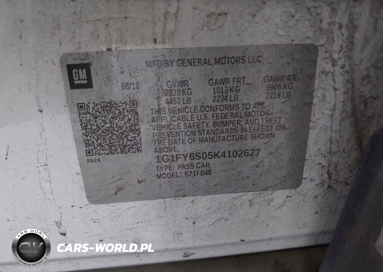 2019 Chevrolet Bolt Ev Lt VIN:1G1FY6S05K4102627 - 9
