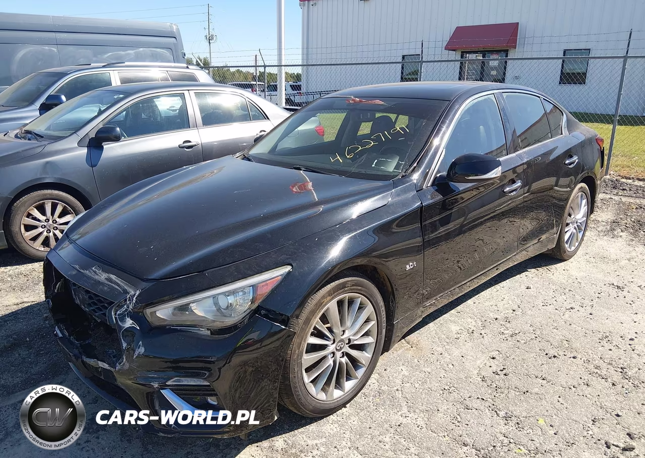 2019 Infiniti Q50 3.0T Luxe VIN:JN1EV7AR7KM559377 - 2