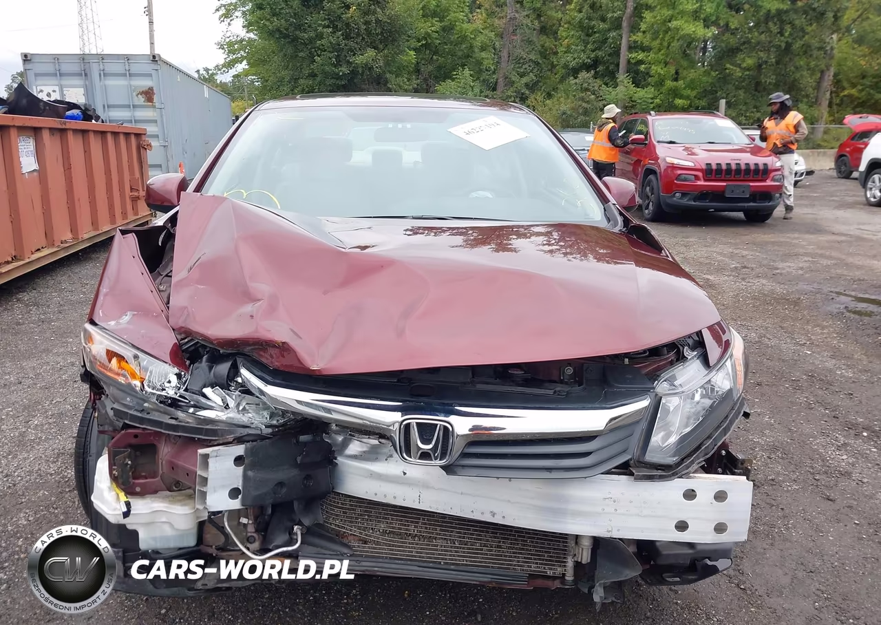 2012 Honda Civic Ex-L VIN:19XFB2F94CE319872 - 13