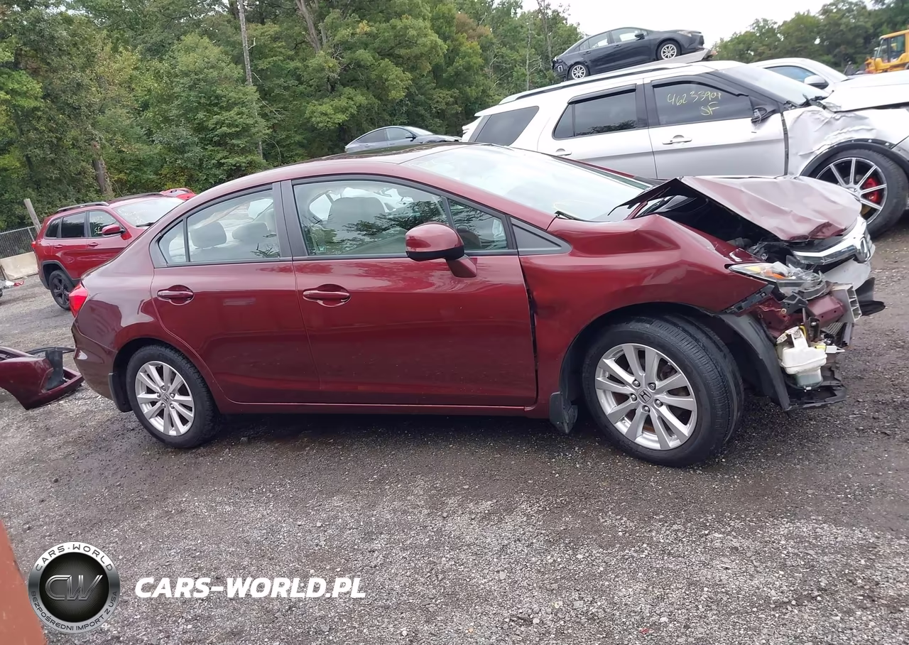 2012 Honda Civic Ex-L VIN:19XFB2F94CE319872 - 14