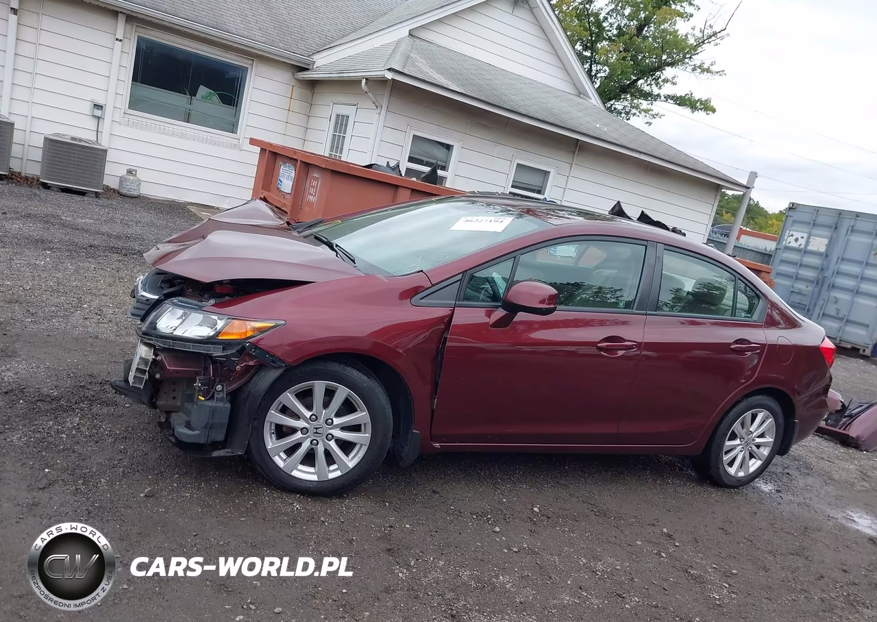 2012 Honda Civic Ex-L VIN:19XFB2F94CE319872 - 15