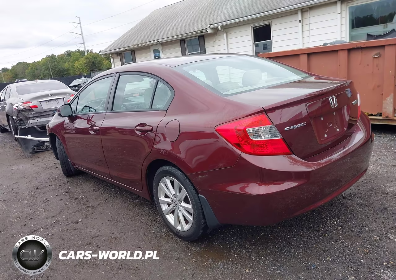 2012 Honda Civic Ex-L VIN:19XFB2F94CE319872 - 3