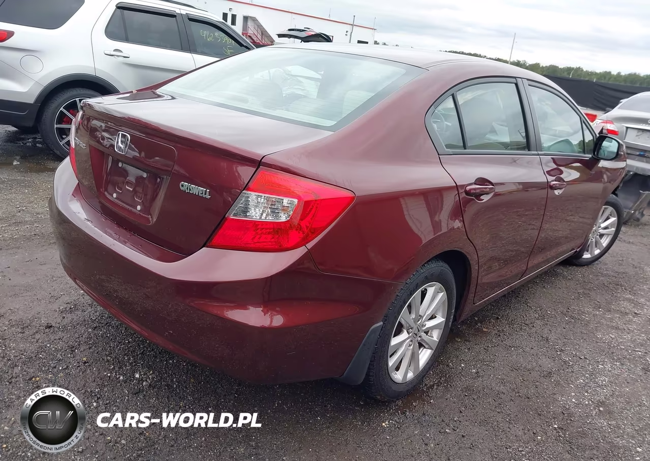 2012 Honda Civic Ex-L VIN:19XFB2F94CE319872 - 4