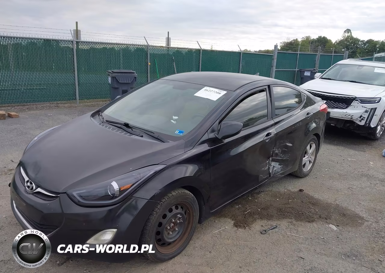 2012 Hyundai Elantra Gls (Ulsan Plant) VIN:KMHDH4AE1CU346868 - 2