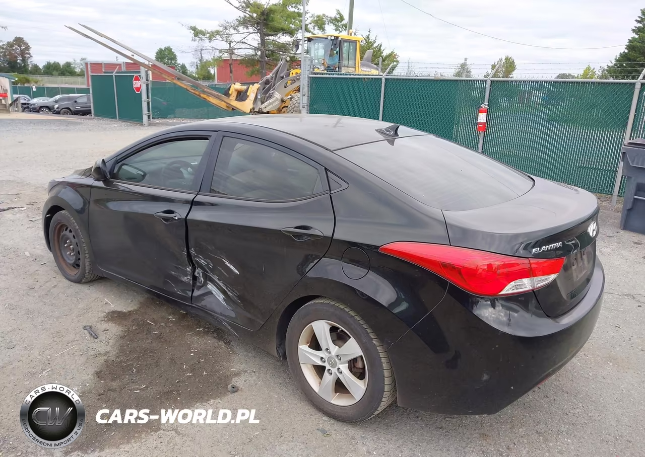 2012 Hyundai Elantra Gls (Ulsan Plant) VIN:KMHDH4AE1CU346868 - 3