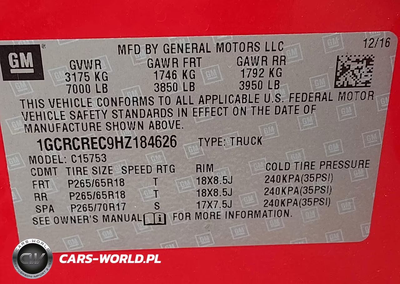 2017 Chevrolet Silverado 1500 1Lt VIN:1GCRCREC9HZ184626 - 9